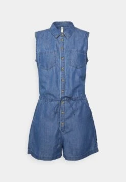 ONLYONLMILEN PLAYSUIT - Overall / Jumpsuit - Medium Blue Denim -Wal C Stil Butik 91610ad1bf7f417cb029787a9d224066