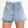 Awesome ApparelJeansshorts - Light Blue Denim -Wal C Stil Butik 92096adad87d41ce96acde47de3bcbb2