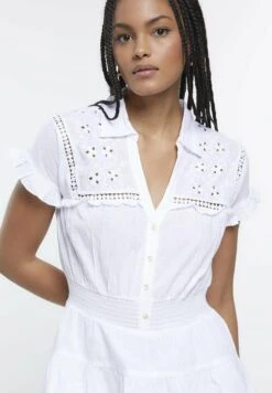 River IslandOverall / Jumpsuit - White -Wal C Stil Butik 928c5ede5b31422b9be38810c9716df3