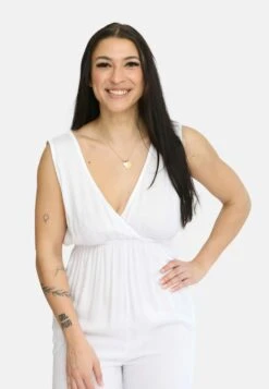 Kalo KeriAYANA - Overall / Jumpsuit - White -Wal C Stil Butik 94813f25d4e24ceb84532208597099c8