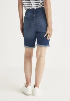 CellbesWITH COMFORTABLE STRETCH - Jeansshorts - Dark Blue Denim -Wal C Stil Butik 96322be43d9840cda466db19c3a0c813