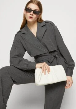 NA-KDPINSTRIPED - Overall / Jumpsuit - Grey -Wal C Stil Butik 96559834876e4fdfb8765dce5ae365df