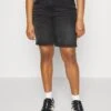 ONLY CarmakomaCARENEDA MOM LONG - Jeansshorts - Washed Black -Wal C Stil Butik 9ee660df997a4fa8b5b551fc9f6980da