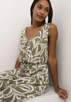 KaffeKALIVANNA - Overall / Jumpsuit - Grape Leaf Leaf Print