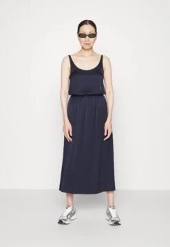 American VintageVeckad Kjol - Bleu Marine