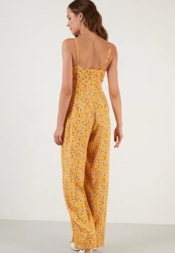 LELAREGULAR FIT - Overall / Jumpsuit - Yellow -Wal C Stil Butik a1210414b0f1455b93f7a810c026bf22