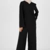 ModanisaV NECK COLLAR TAVIN - Overall / Jumpsuit - Black -Wal C Stil Butik a3f9d634441c4eee8f7b8821af176ba6