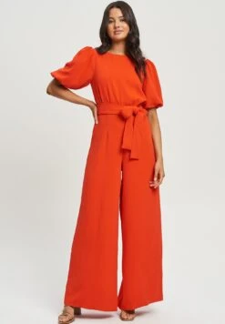 TUSSAHLYLA - Overall / Jumpsuit - Coral -Wal C Stil Butik a407767cb6714eb7978f84d4e77aff81