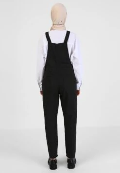 ModanisaBENIN - Overall / Jumpsuit - Black -Wal C Stil Butik a551a45e0f8c4b91b22bf47ba0aca5d9