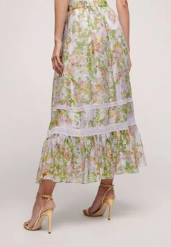 Luisa SpagnoliTRASIMENO - Veckad Kjol - Var Fondo Lilla -Wal C Stil Butik a5a36166631b42cf9aa10db1719482c5