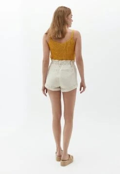OXXOMIT HOHER TAILLE - Shorts - Natural -Wal C Stil Butik a9cf6a09b4374a25b7f7f372e45cba67