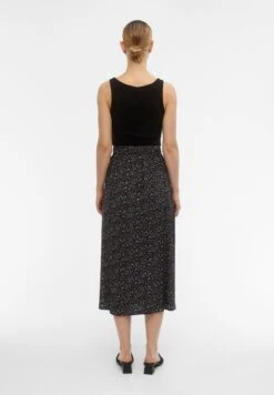 ObjectOBJEMA BOBBIE SKIRT - A-linjekjol - Black -Wal C Stil Butik ad155f85cbec47abba6ab985d280edc0