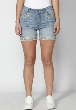 KoroshiJeansshorts - Azul Cl Light Blue