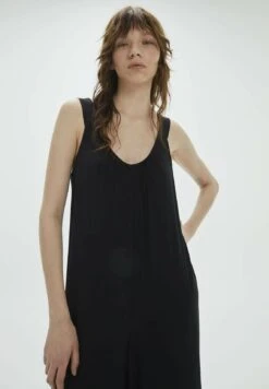 System ActionBLACK LONG FLOWING - Overall / Jumpsuit - Black -Wal C Stil Butik b5decd5feb11432da7c873af399217ad