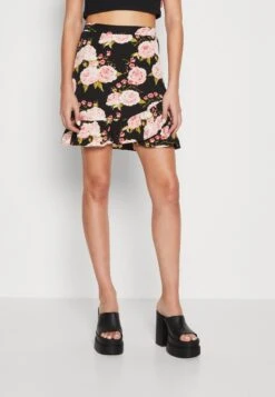 VILAVITANJA WRAP SKIRT - Omlottkjol - Black