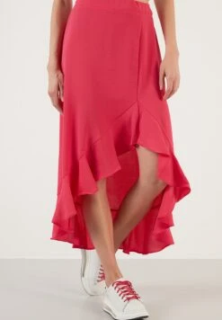 LELAREGULAR FIT - A-linjekjol - Fuchsia