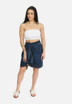 Kalo KeriHOLLY - Omlottkjol - Blue