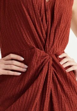 WE FashionMET STRUCTUUR - Overall / Jumpsuit - Brown -Wal C Stil Butik c10e987578854c65bccb567cd3e2118b