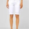 Street OneJeansshorts - Weiß -Wal C Stil Butik c530bcdad2544657a15146bf338b4ae4