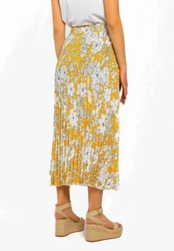 AMDS JEANSPLEATED - Veckad Kjol - Yellow 8 AMDS JEANSPLEATED - Veckad Kjol - Yellow -Wal C Stil Butik c8bfe49e9c3a4e6ab0f6df6a9f598387