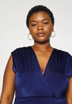 WAL G CURVENOLA V NECK - Overall / Jumpsuit - Navy Blue -Wal C Stil Butik dc8d3591deaa4534a23551526f69c47f