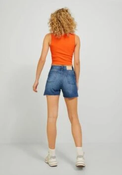 JJXXJXAURA RH HW RA SN - Jeansshorts - Medium Blue Denim -Wal C Stil Butik e220de5536784685bd56f675d0ea2ef8