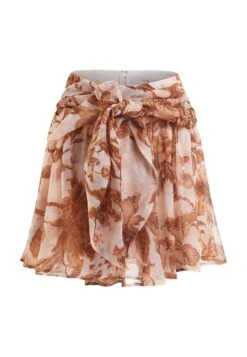 GuessMIT ALLOVER-PRINT - Veckad Kjol - Orange -Wal C Stil Butik e3ca038bfb1142edbae3569ee5bc8b8e