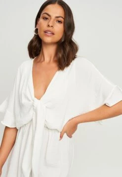 TUSSAHLIANA - Overall / Jumpsuit - White -Wal C Stil Butik e51a9de286ab419fa79daca470f075c5