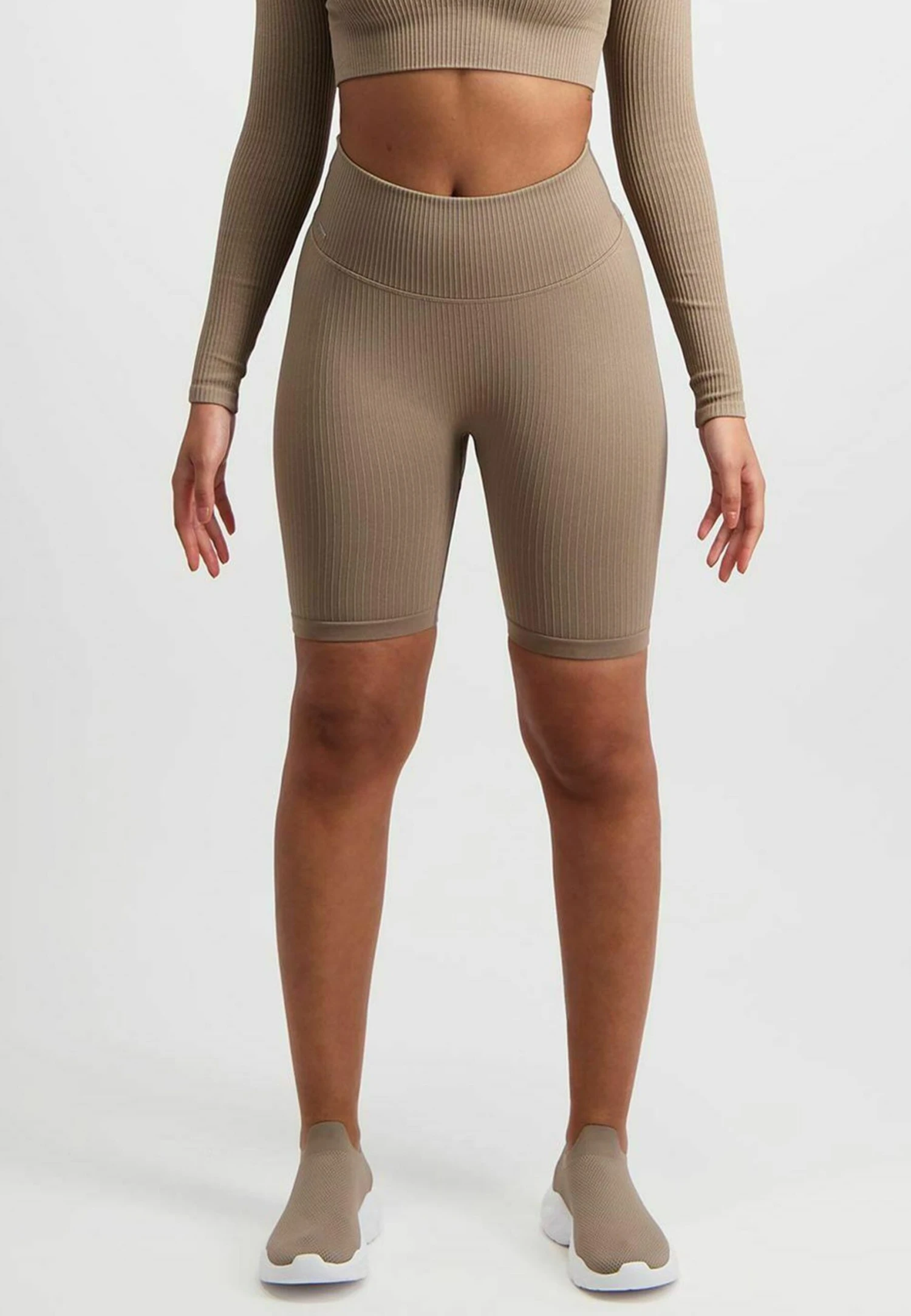 Aim'n Aim’n®RIBBED SEAMLESS BIKER - Shorts - Espresso 3 Aim'n Aim’n®RIBBED SEAMLESS BIKER - Shorts - Espresso