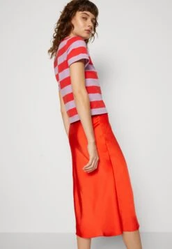 SAMSØE SAMSØE Samsøe SamsøeAGNETA SKIRT - Pennkjol - Orange -Wal C Stil Butik e889ece328a141d58819d73c6c7b044e
