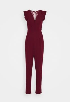 WAL G TALLFRILL SLEEVE - Overall / Jumpsuit - Wine
