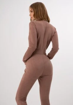 ET NOSLONG SLEEVES - Overall / Jumpsuit - Cacao -Wal C Stil Butik f3b5356a76ad4206a9113934cd046f5c