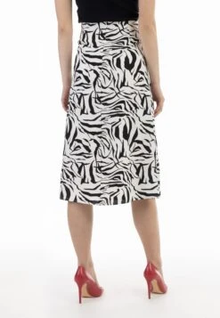 FainaMIT ZEBRA PRINT - A-linjekjol - Weiss/schwarz -Wal C Stil Butik f9523573f9af4f3888457a31b9b6ad98