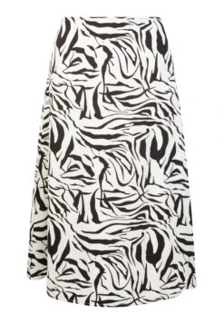 FainaMIT ZEBRA PRINT - A-linjekjol - Weiss/schwarz -Wal C Stil Butik febd4dbe6c8b40ea890c76119c034296